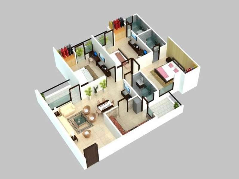 1 BHK FLATES