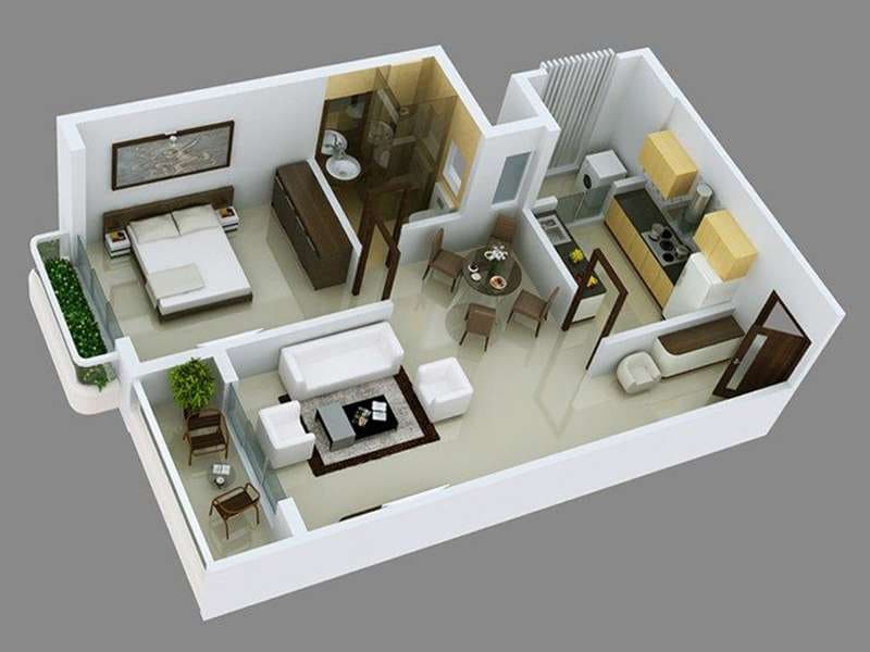 1 BHK FLATES