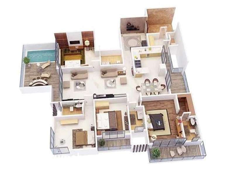 3 BHK FLATES