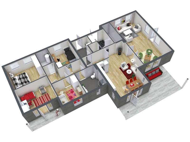 4 BHK FLATES