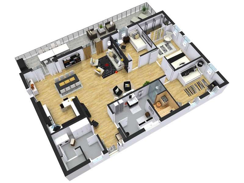 4 BHK FLATES